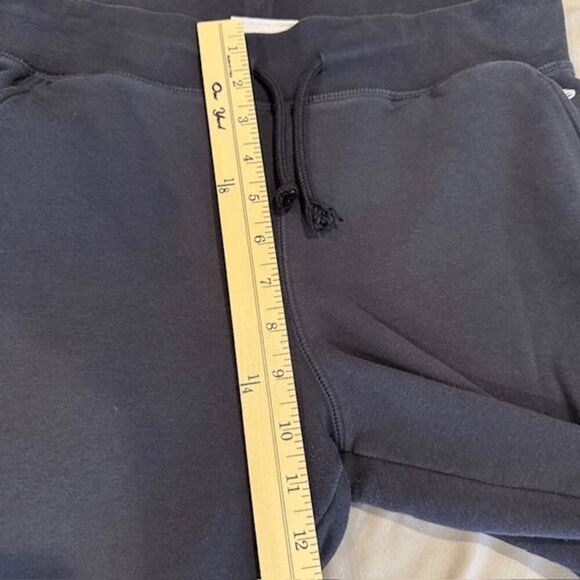 Champion Vintage Joggers Drawstring Pockets Navy Blue Size Medium - Picture 9 of 11
